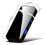 Isqueiro Elétrico Usb, 2 Arcos Plasma, Cigarros E Cachimbo