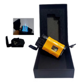 Isqueiro Maçarico Honest Robusto Metal 3 Chamas C Furador758