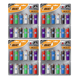 Isqueiro Maxi J6 Grande Bic Original Kit Com 48 Unidades !