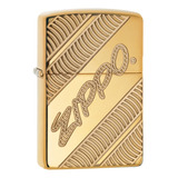 Isqueiro Zippo 0157, Regal-fleur De Lis, Alto Brilho Dourado
