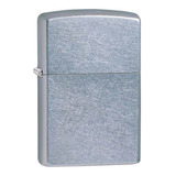 Isqueiro Zippo 207 Classic Metal Street Original Com Fluido