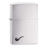 Isqueiro Zippo Para Cachimbo 200pl Escovado Pipe Brushed