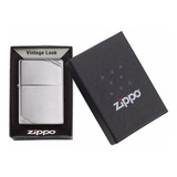 Isqueiro Zippo Vintage Cromado Brilhante