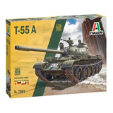 Italeri Kit 7081 T-55a Medium Battle Tank - 1/72
