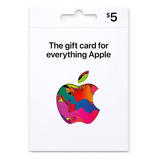 Itunes Gift Card $5 Dólares -
