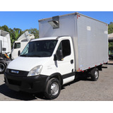 Iveco Daily 35s14 Ano 2013 Com Bau Plataforma