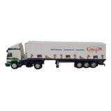 Iveco Turbo Com Baú Frigorífico - Herpa Exclusive - 1/87
