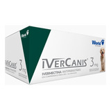 Ivercanis 3mg - C/4 Comp Carrapato