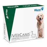 Ivercanis 3mg 4 Comprimidos Sarna Sarcóptica Cães Até 15kg