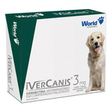 Ivernectina Ivercanis 3mg Cães 15kg 4