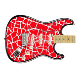 J Afram Craquelado Skin Adesivo Guitarra Baixo Violao