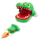 Jacaré Brinquedo Jogo Desafio Dentista Morde Dedos + Brinde