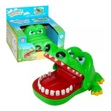 Jacaré Brinquedo Jogo Desafio Dentista Morde Dedos Crocodilo