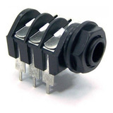 Jack J10 Estéreo Painel Plug P10 Femea Kit C/ 10 Peças