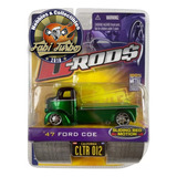 Jada D-rods - 47 Ford Coe Verde Guincho Plataforma