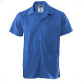 Jaleco Camisa Manga Curta C/ Botão Uniforme 