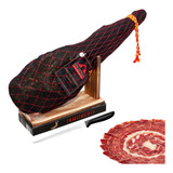 Jamon Serrano Espanhol Presunto Cru Suporte+faca 24m 6.5kg