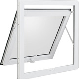 Janela Maxiar De Banheiro Esquadrias Brasil 60x60 Cm Cor Branco