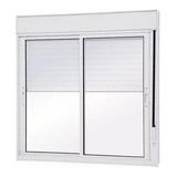 Janela Persiana Integrada 100 X 120 Manual Linha Suprema 25