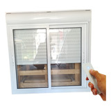 Janela Persiana Integrada Automatica 2 Folhas 4mm 200x1,00