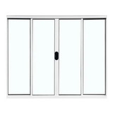 Janela Vitro 4 Folhas 1,00x1,20 Aluminio Branco S/g 