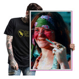 Janis Joplin Poster Quadro Placa Vintage