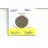 Japão 1 Moeda Antiga 100 Yen