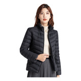 Jaqueta Bobojaco Puffer Frio Feminina Impermeável Com Capuz