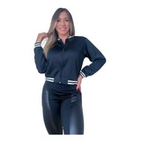 Jaqueta Bomber Blusa De Frio Outono Inverno Casaco Feminino