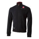 Jaqueta Casual Castelli Men Milano Track Peluciada Original