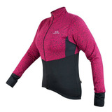 Jaqueta Ciclismo Inverno - Marcio May Feminina (vinho)