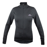 Jaqueta Ciclismo Peluciada Fem Marcio May Confort Preto M