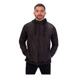 Jaqueta Corta Vento Liso C/ Capuz Sem Estampa Plus Size