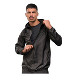 Jaqueta Corta Vento Masculina Impermeável Blusa Forro Capuz