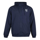 Jaqueta Corta Vento New Era New York Yankees Mlb Marinho