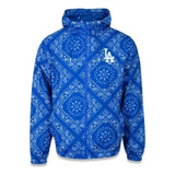 Jaqueta Corta Vento New Era Windbreaker Los Angeles Dodgers
