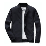 Jaqueta Corta-vento Masculina Casual Leve Bomber Varsity