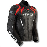 Jaqueta Couro Motoqueiro Com Cupim Texx Sniper V2 Black
