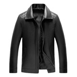 Jaqueta De Couro De Lapela Masculina 2022 New Business
