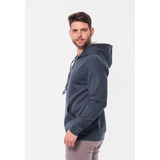 Jaqueta De Frio Masculina Ciclista Com Capuz E Bolso Canguru
