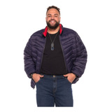 Jaqueta Dupla Face Masculina Plus Size Tamanho Grande