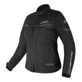 Jaqueta Feminina X11 Guard 2 Preto Rosa Moto Motociclista
