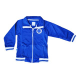 Jaqueta Infantil Cruzeiro Blusa De Frio Flanelada Oficial