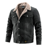Jaqueta Masculina De Inverno De Veludo De Cordeiro P Coat De