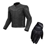 Jaqueta Masculina X11 Next Gen Couro Búfalo + Luva X11 Fit X