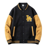Jaqueta Moletom Bordado Unissex Uniforme Blusa College