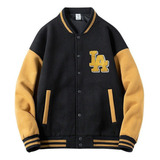 Jaqueta Moletom Bordado Unissex Uniforme Blusa College