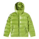 Jaqueta Moncler Masculina Maya Down Verde Limão Sob Encomend