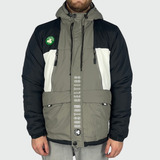 Jaqueta Nba Puffer Heavyweight Cinza