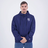 Jaqueta New Era Corta Vento Mlb Ny Yankees Basic Marinho